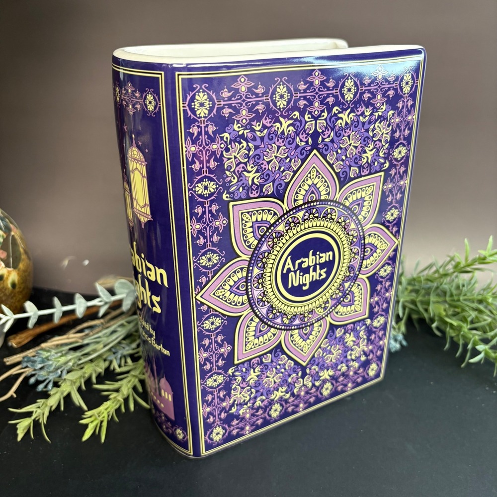 Steel Mill‎ Arabian Nights Book Vase | BookTok Shelf Decor | Home Library
